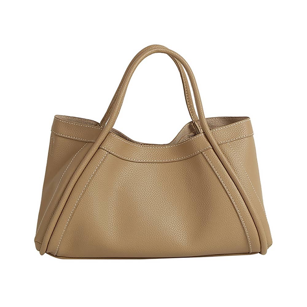 Collections by Fame Accessories - Top Handle 2-In-1 Satchel Hand Bag