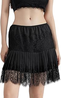 lace mini skirt
