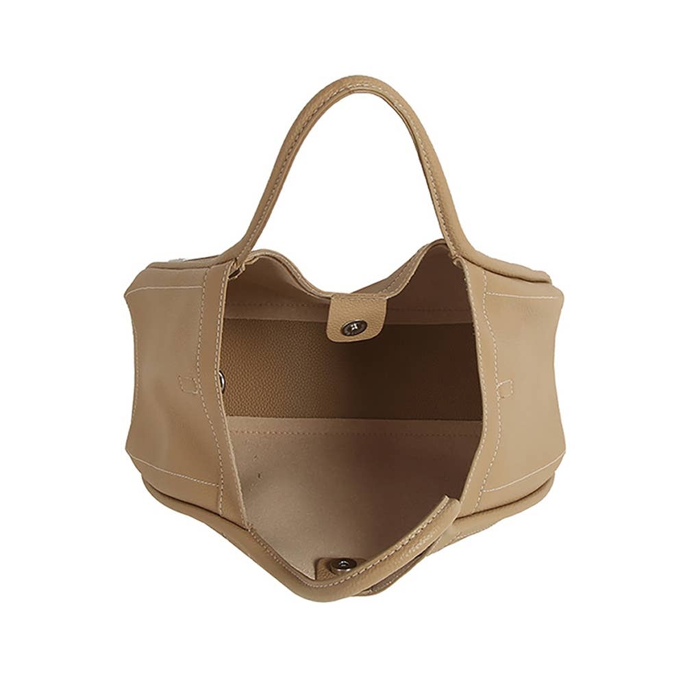 Collections by Fame Accessories - Top Handle 2-In-1 Satchel Hand Bag