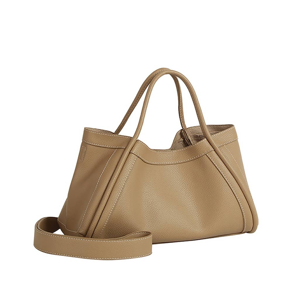 Collections by Fame Accessories - Top Handle 2-In-1 Satchel Hand Bag