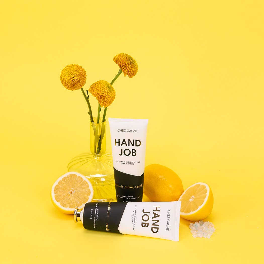 Chez Gagné - Hand Job - Sea Salt, Citrus + Neroli - Clean + Vegan Hand Crème - 3.4oz