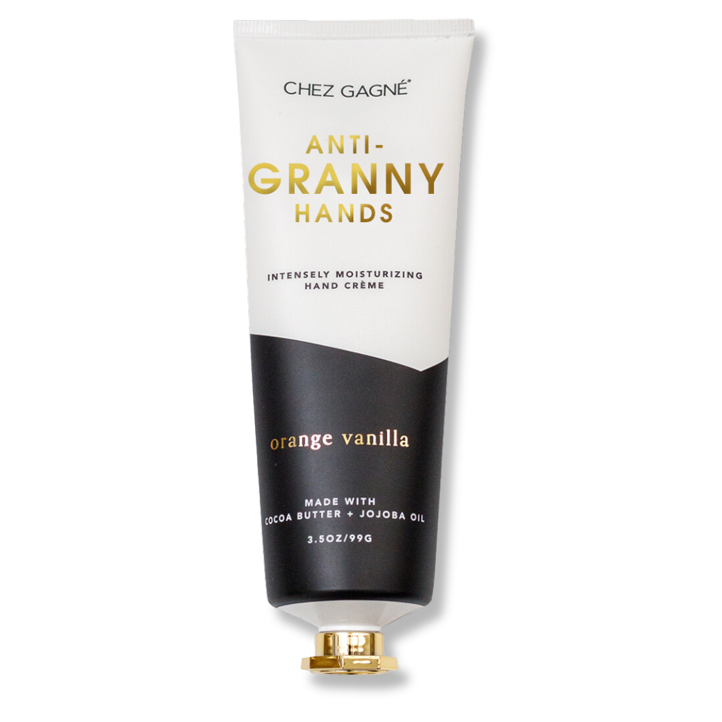 Chez Gagné - Anti-Granny Hands - Orange Vanilla - Clean + Vegan Hand Crème - 3.4oz