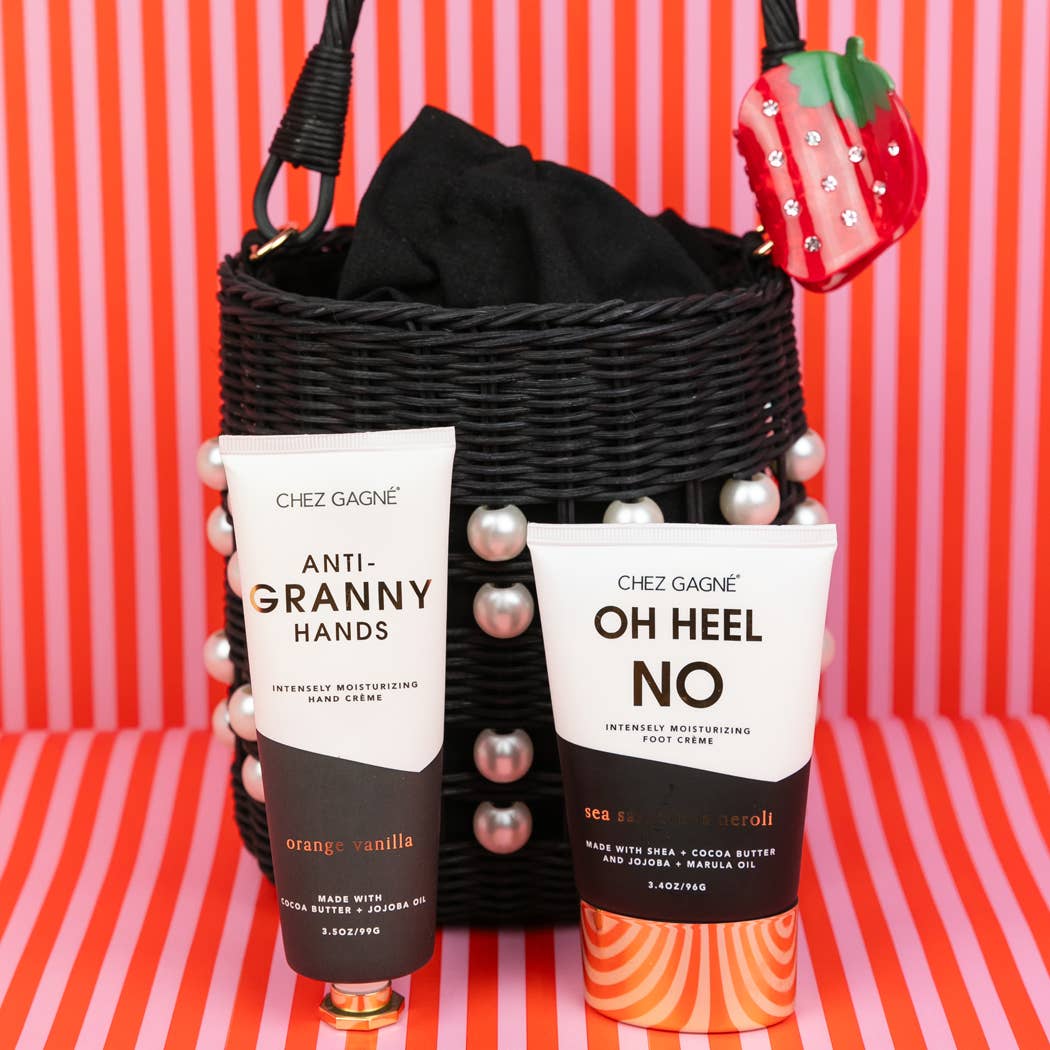 Chez Gagné - Anti-Granny Hands - Orange Vanilla - Clean + Vegan Hand Crème - 3.4oz