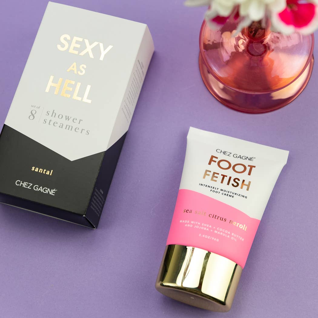 Chez Gagné - Foot Fetish - Clean + Vegan Foot Crème - Sea Salt Citrus + Neroli - 3.4oz