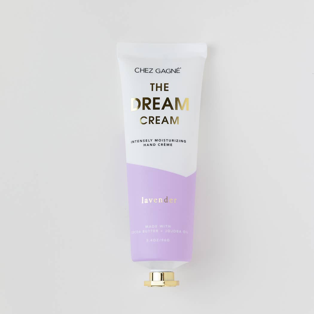 Chez Gagné - Dream Cream - Lavender - Clean + Vegan Hand Crème - 3.4oz