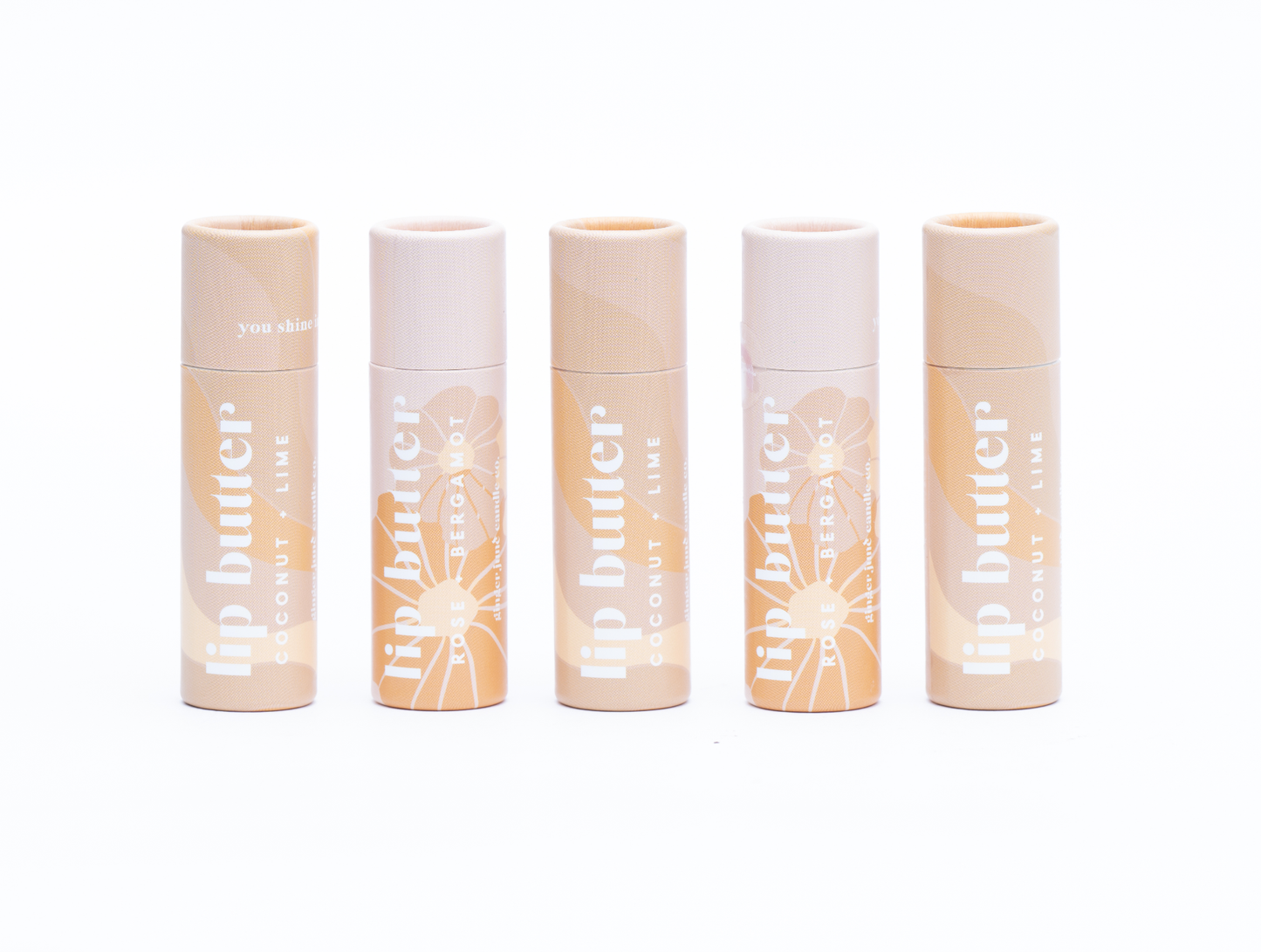 Ginger June Candle Co. - Coconut lime lip butter • botanically tinted • beeswax based