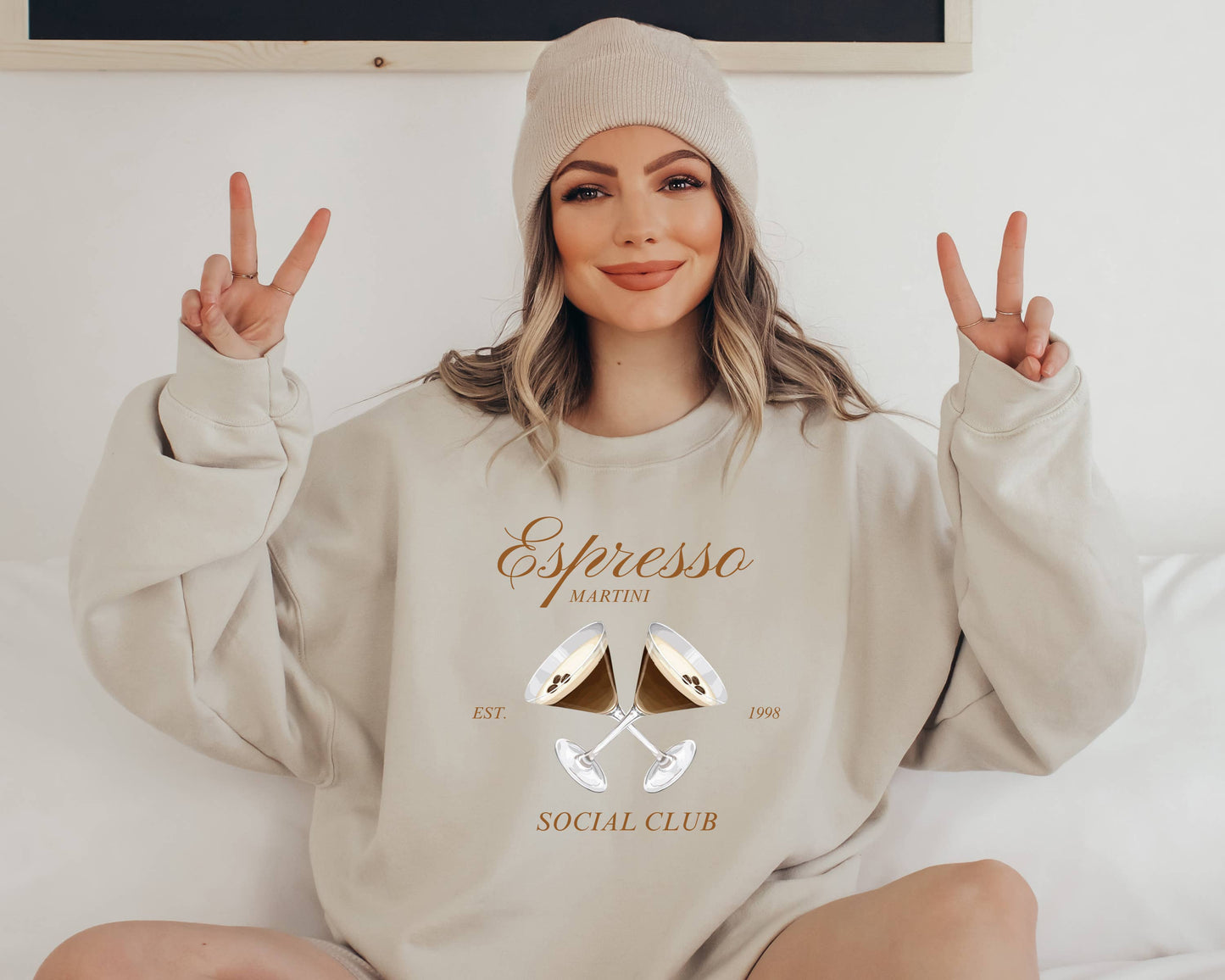 Bash - Tini Time, Espresso Martini Sweatshirt, Social Club