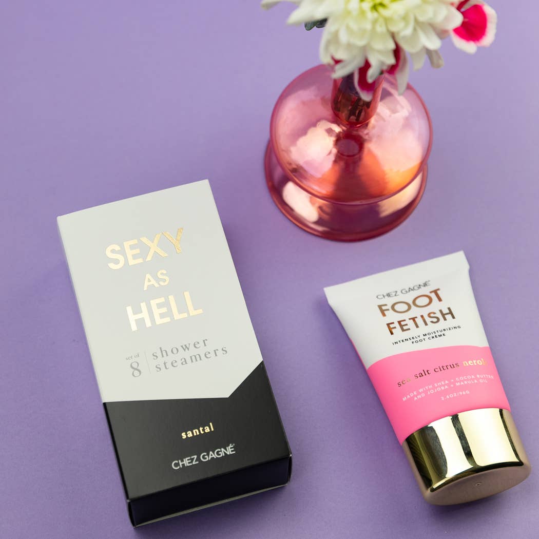 Chez Gagné - Foot Fetish - Clean + Vegan Foot Crème - Sea Salt Citrus + Neroli - 3.4oz
