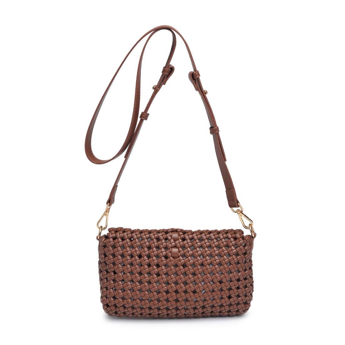 Moda Luxe - Camilla Knot Woven Crossbody