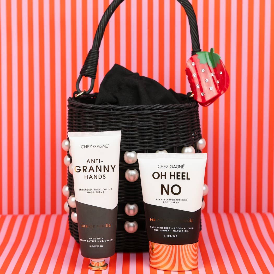 Chez Gagné - Oh Heel No - Clean + Foot Crème - Sea Salt Citrus + Neroli - 3.4oz