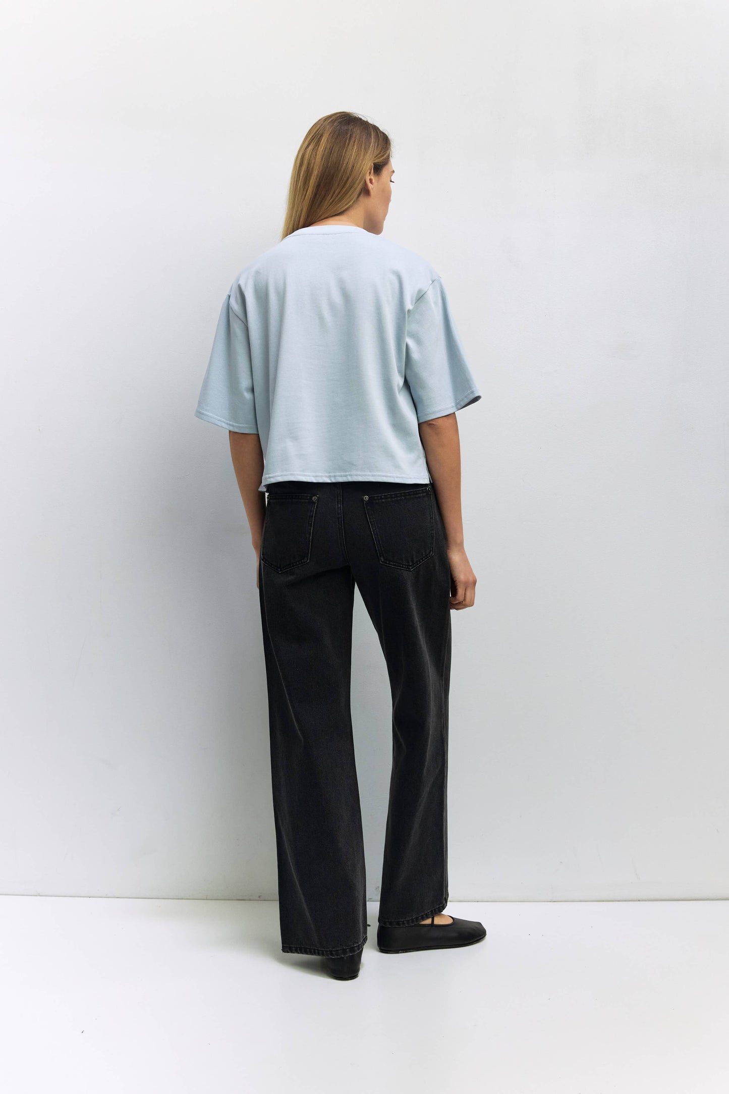 MOD REF - The Daphne Top | Cotton T-Shirt with Elbow Sleeves