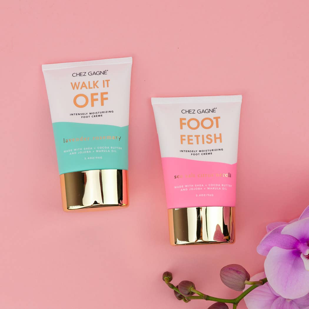 Chez Gagné - Foot Fetish - Clean + Vegan Foot Crème - Sea Salt Citrus + Neroli - 3.4oz
