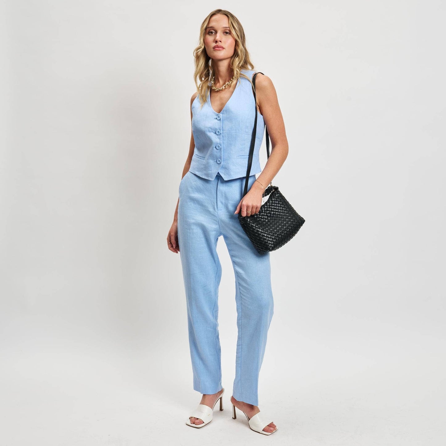 Moda Luxe - Kaia Woven Crossbody