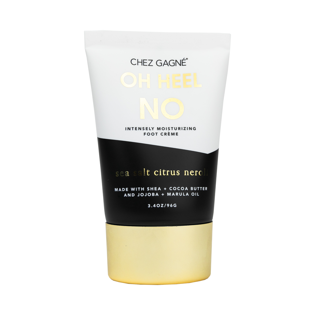Chez Gagné - Oh Heel No - Clean + Foot Crème - Sea Salt Citrus + Neroli - 3.4oz