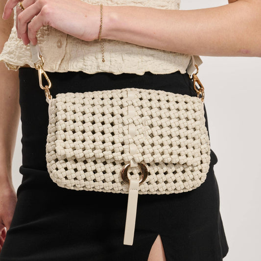 Moda Luxe - Camilla Knot Woven Crossbody