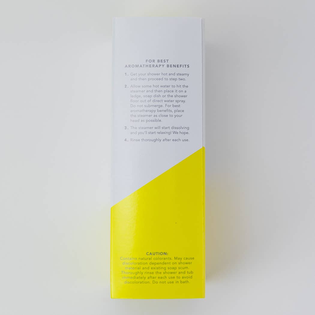 Chez Gagné - You Are A Badass - Aromatherapy Shower Steamers - Sea Salt, Citrus & Neroli - Set of 8