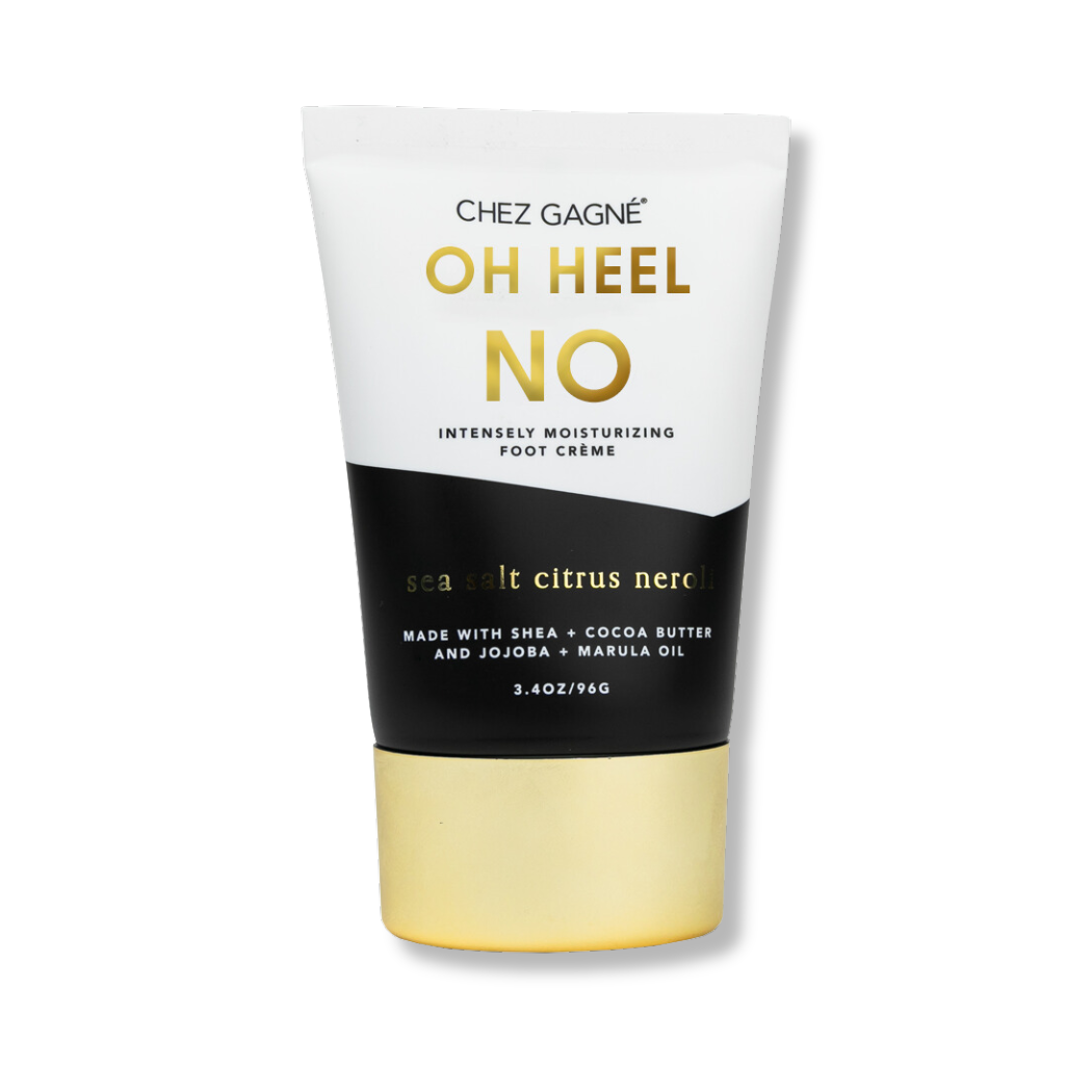 Chez Gagné - Oh Heel No - Clean + Foot Crème - Sea Salt Citrus + Neroli - 3.4oz