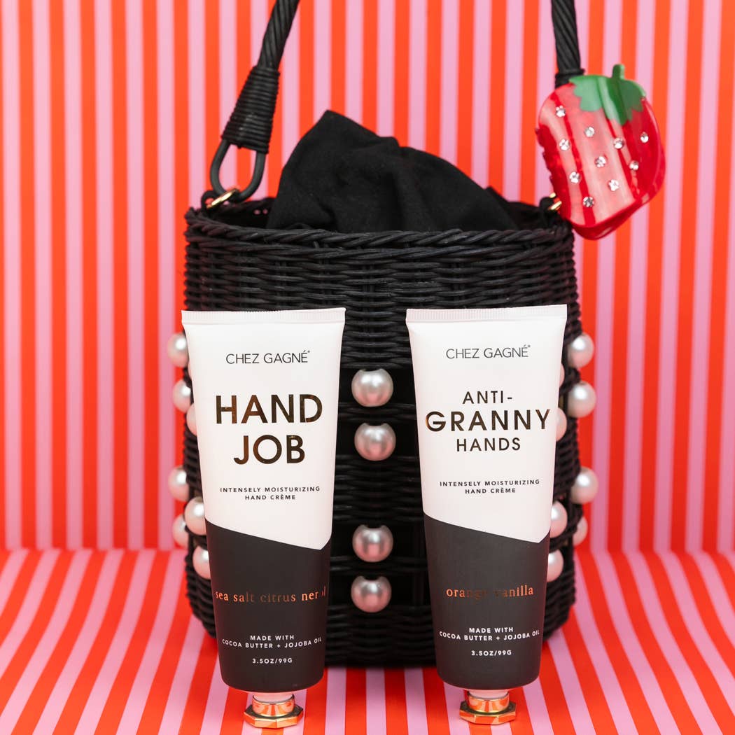 Chez Gagné - Hand Job - Sea Salt, Citrus + Neroli - Clean + Vegan Hand Crème - 3.4oz