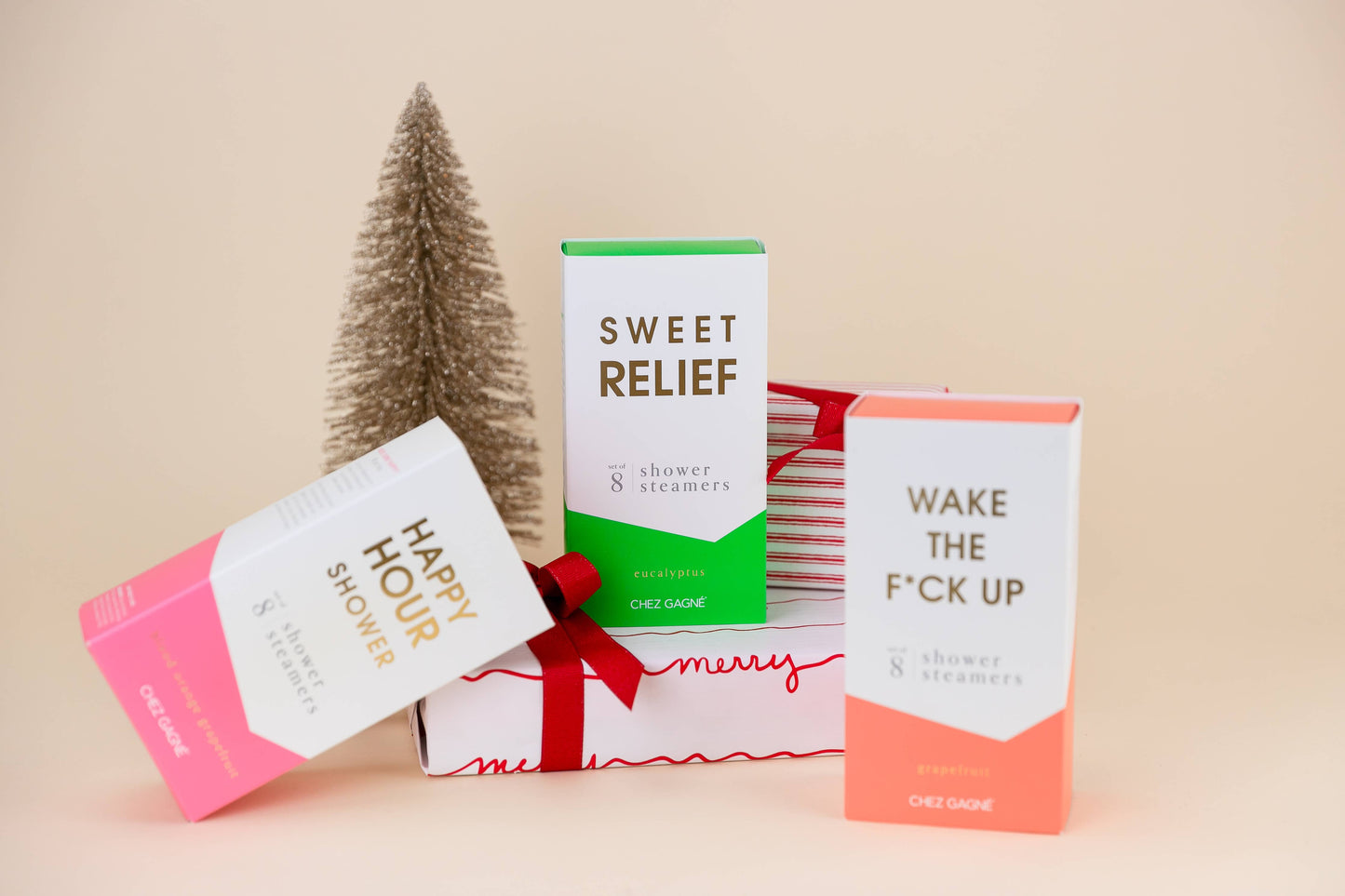 Chez Gagné - Wake The F*ck Up - Aromatherapy Shower Steamers - Grapefruit - Set of 8