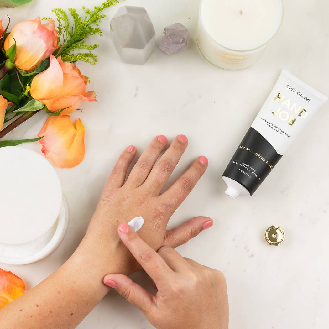 Chez Gagné - Hand Job - Sea Salt, Citrus + Neroli - Clean + Vegan Hand Crème - 3.4oz