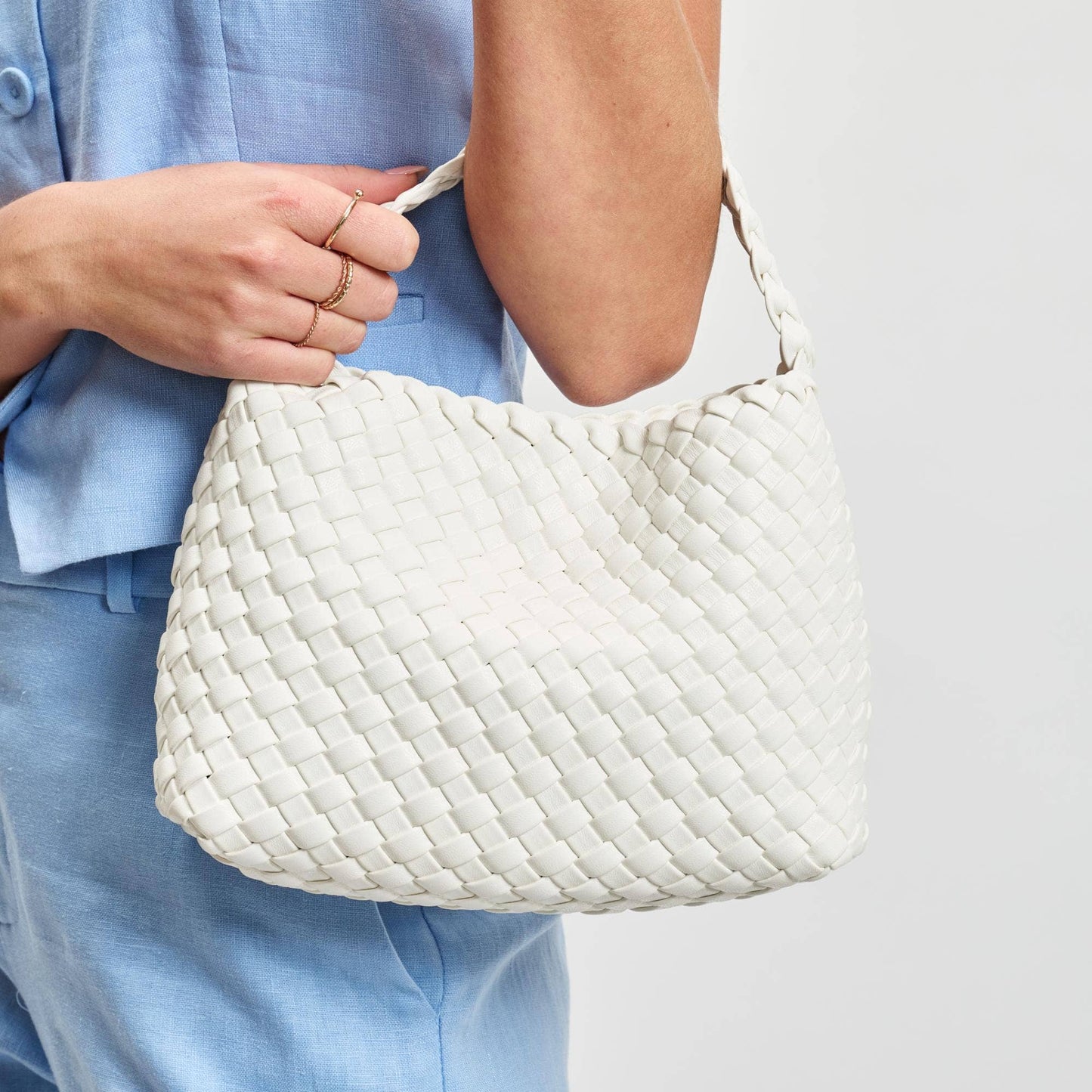 Moda Luxe - Kaia Woven Crossbody