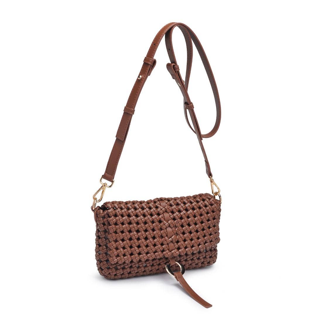 Moda Luxe - Camilla Knot Woven Crossbody