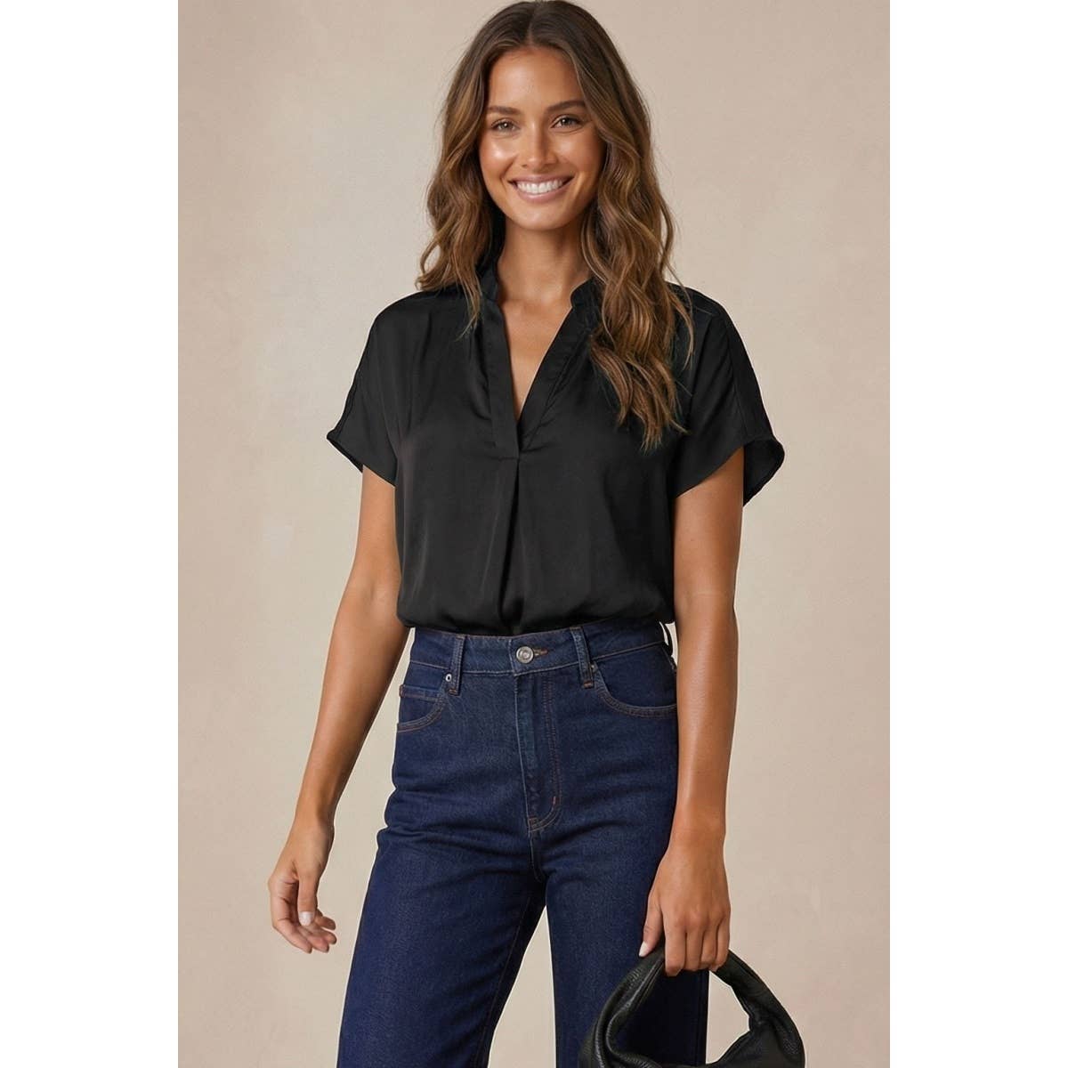 Naked Zebra - Drop Shoulder Regular Blouse - SS