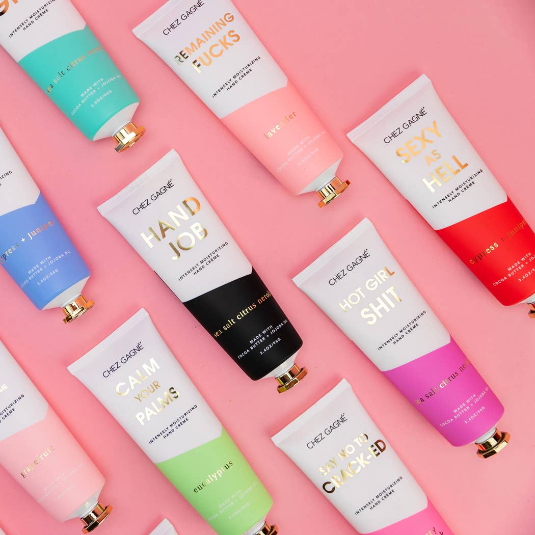 Chez Gagné - Hot Girl Shit - Sea Salt, Citrus + Neroli - Clean + Vegan Hand Crème - 3.4oz