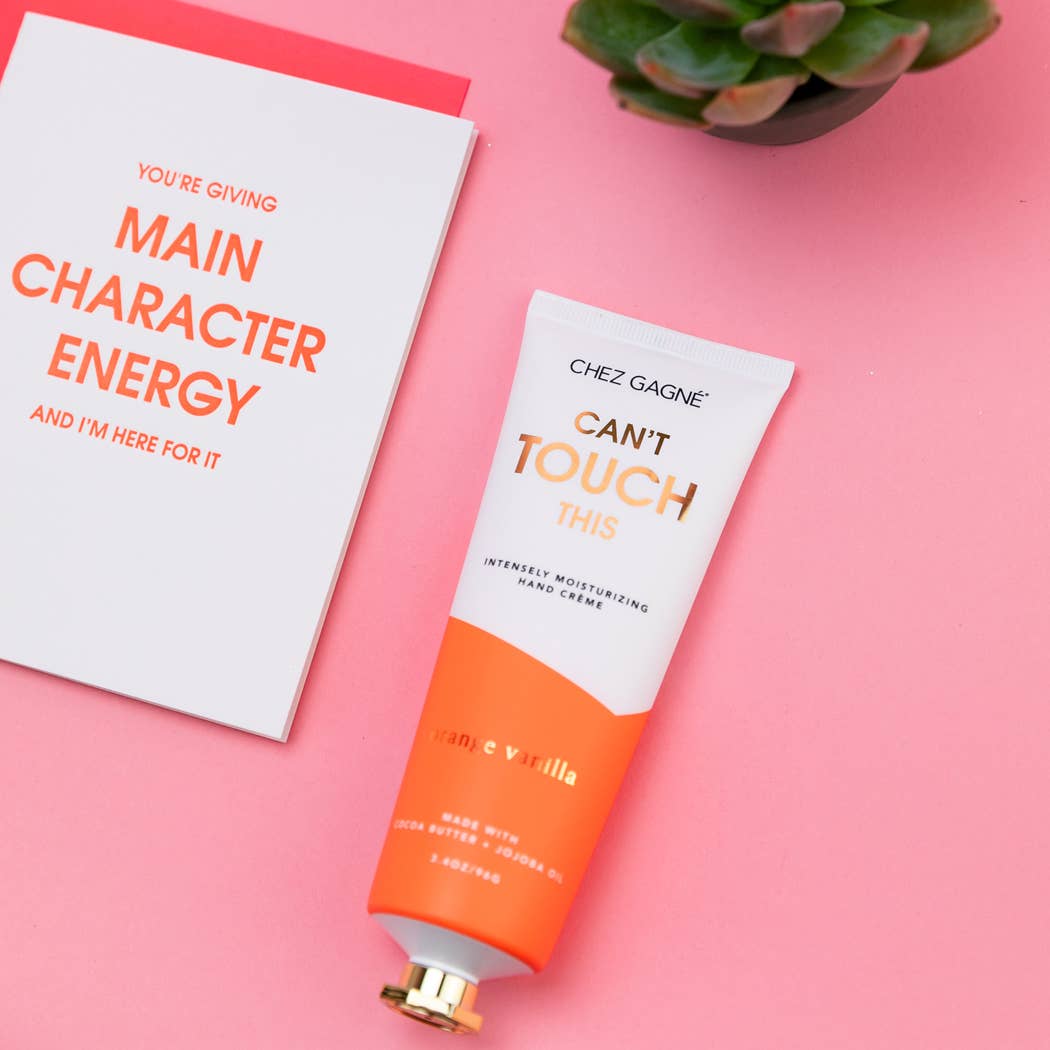 Chez Gagné - Can't Touch This - Orange Vanilla - Clean + Vegan Hand Crème - 3.4oz