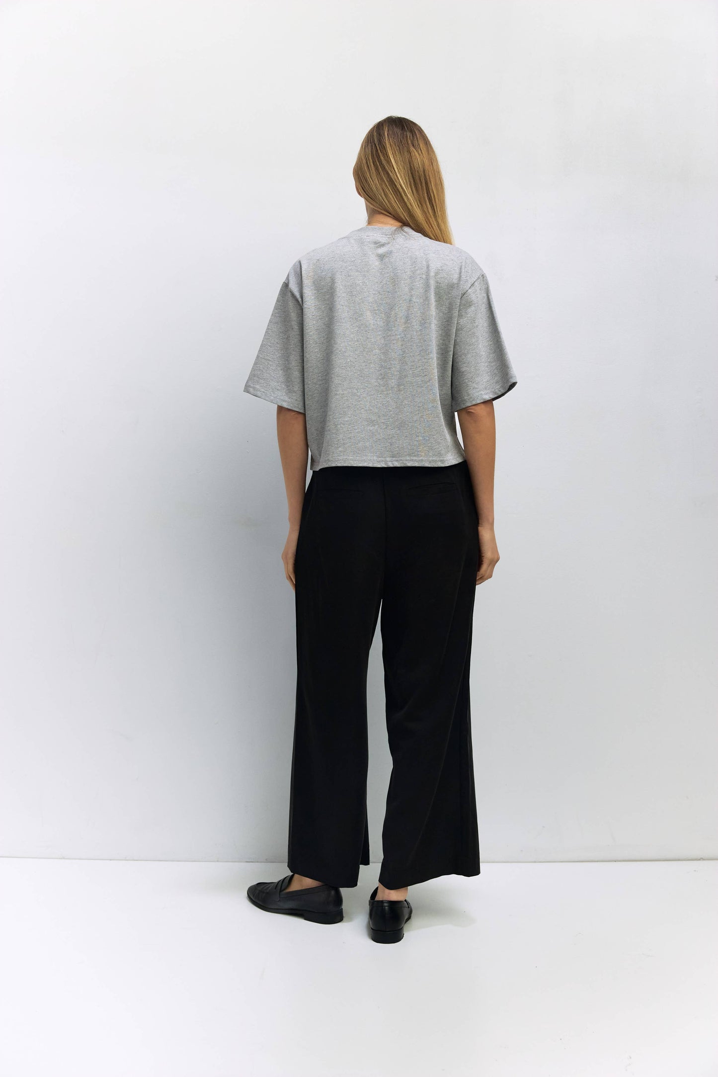 MOD REF - The Daphne Top | Cotton T-Shirt with Elbow Sleeves