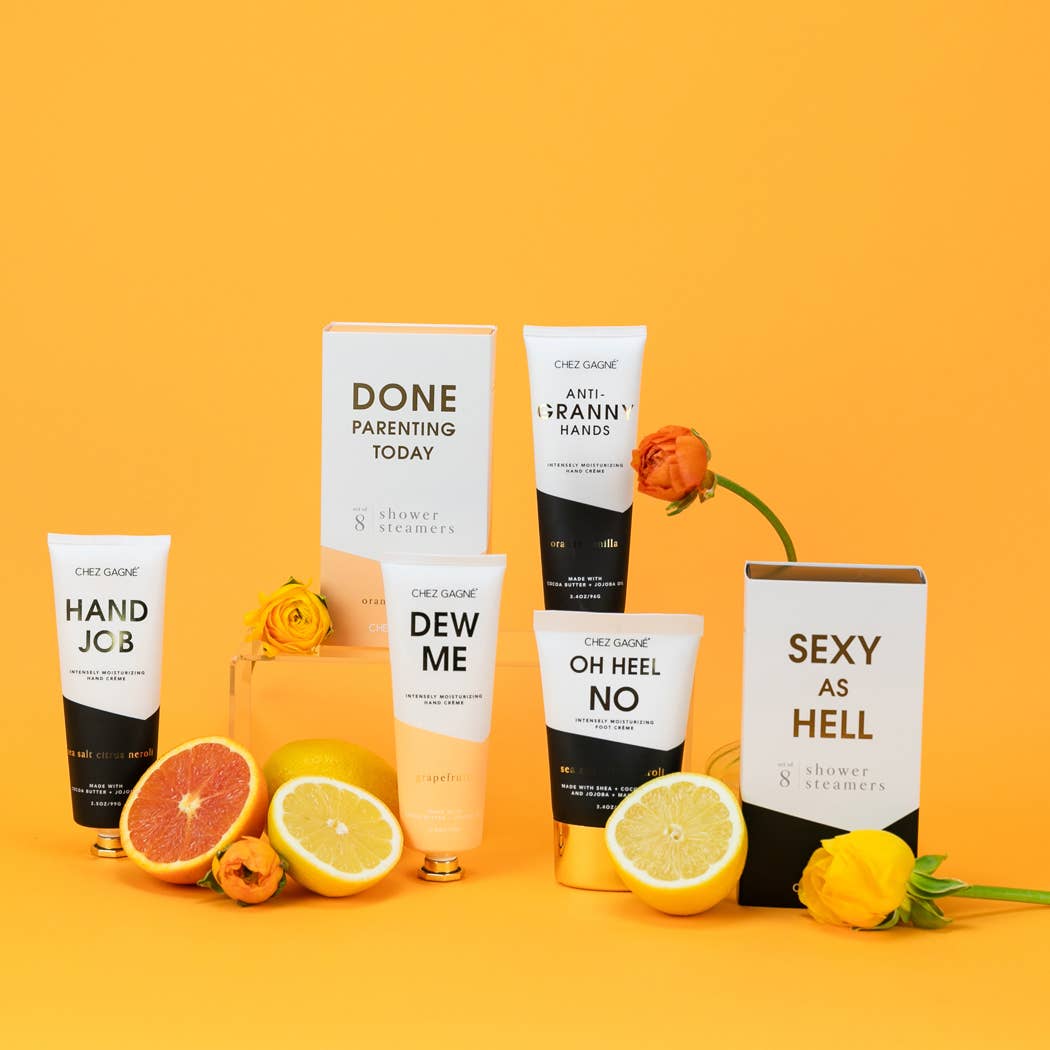 Chez Gagné - Hand Job - Sea Salt, Citrus + Neroli - Clean + Vegan Hand Crème - 3.4oz